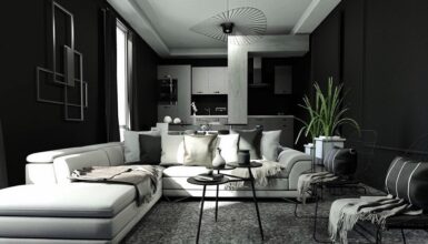 How To Give Bold Black Look To Home