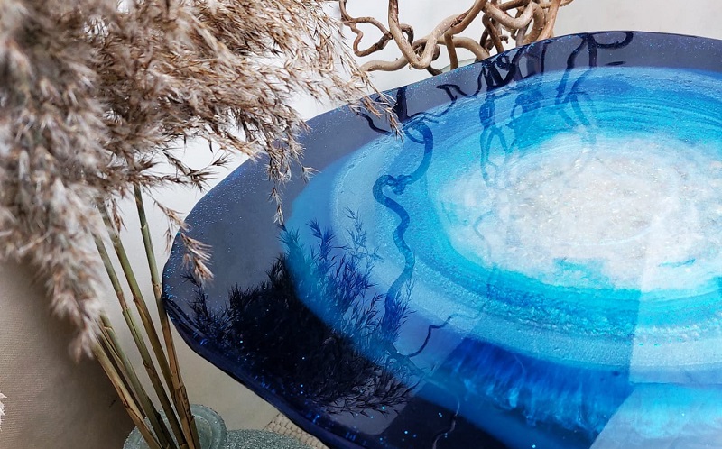 resin art table