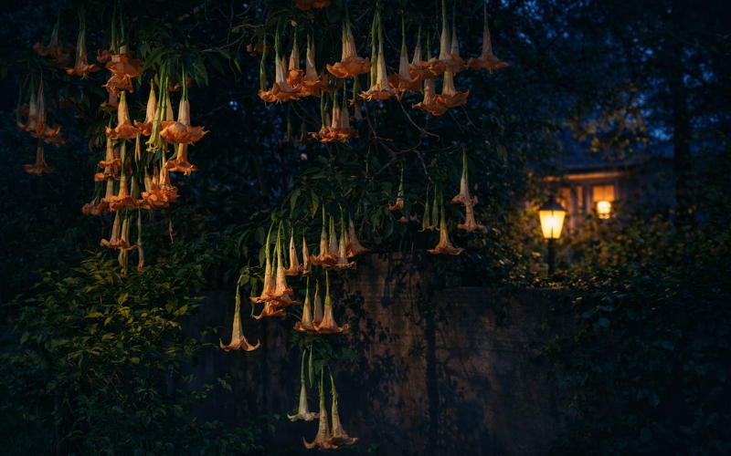 Angel’s Trumpet Bold Flowers and Intense Aroma