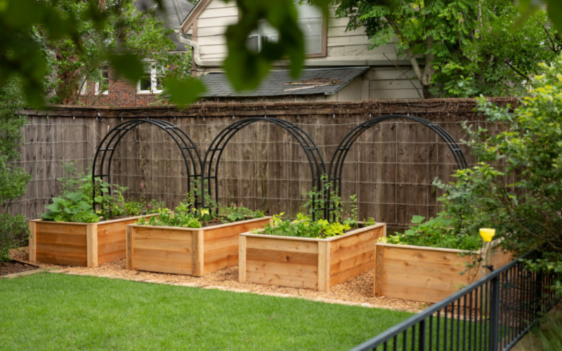 Add Raised Beds Along Edges
