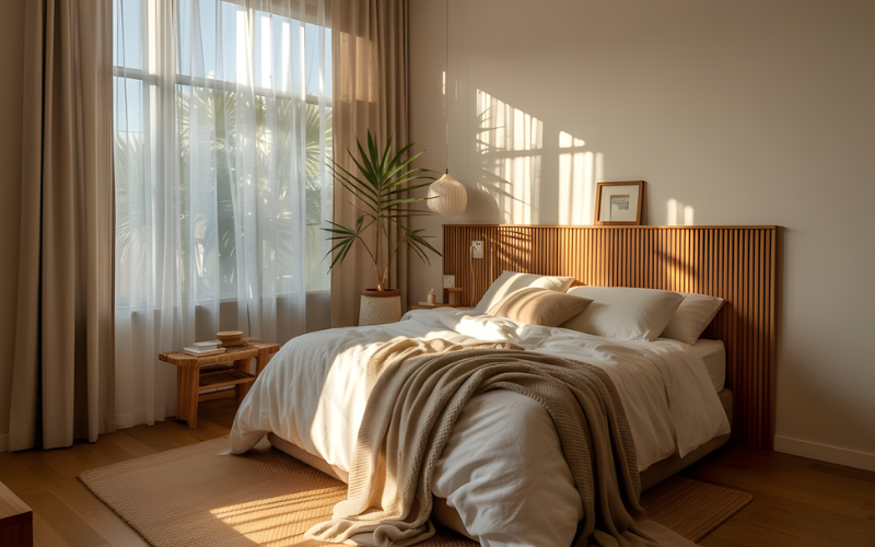 Replace Old Curtains With Light-Filtering Fabrics